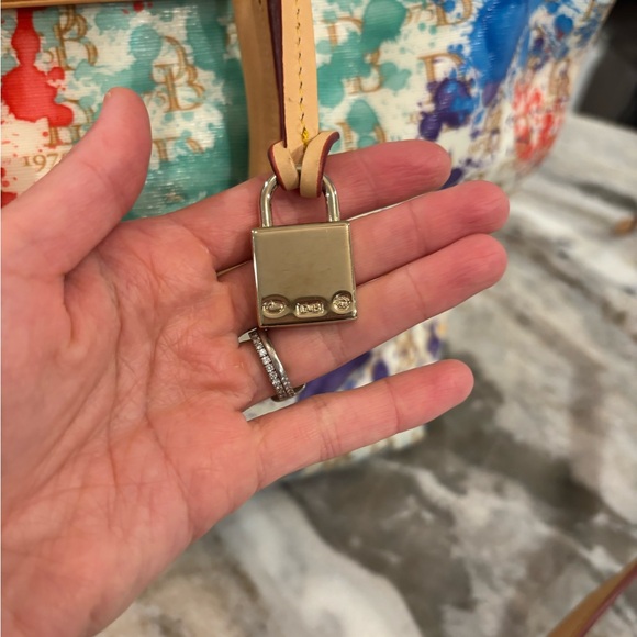 Very rare paint splattered Dooney and Bourke - Picture 8 of 8